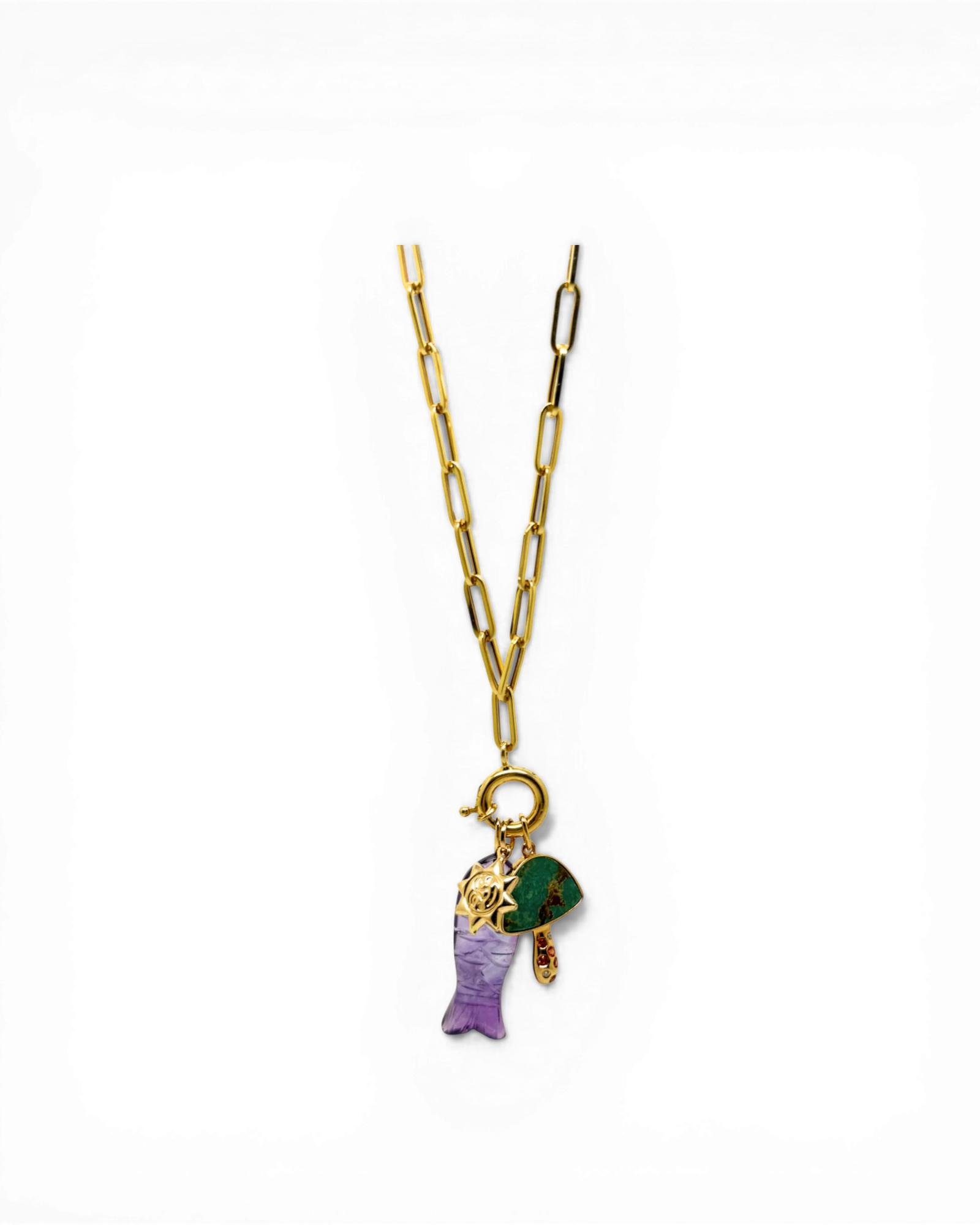 MIXED CHARM NECKLACE