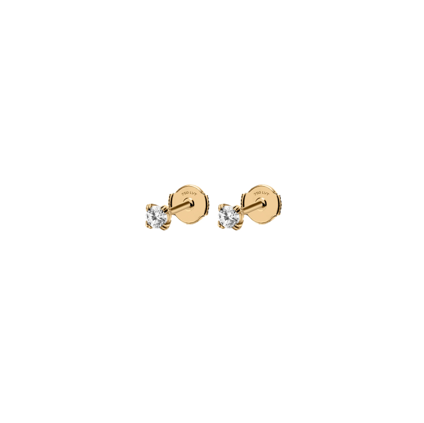 Synergy Diamond Stud Earrings in Gold