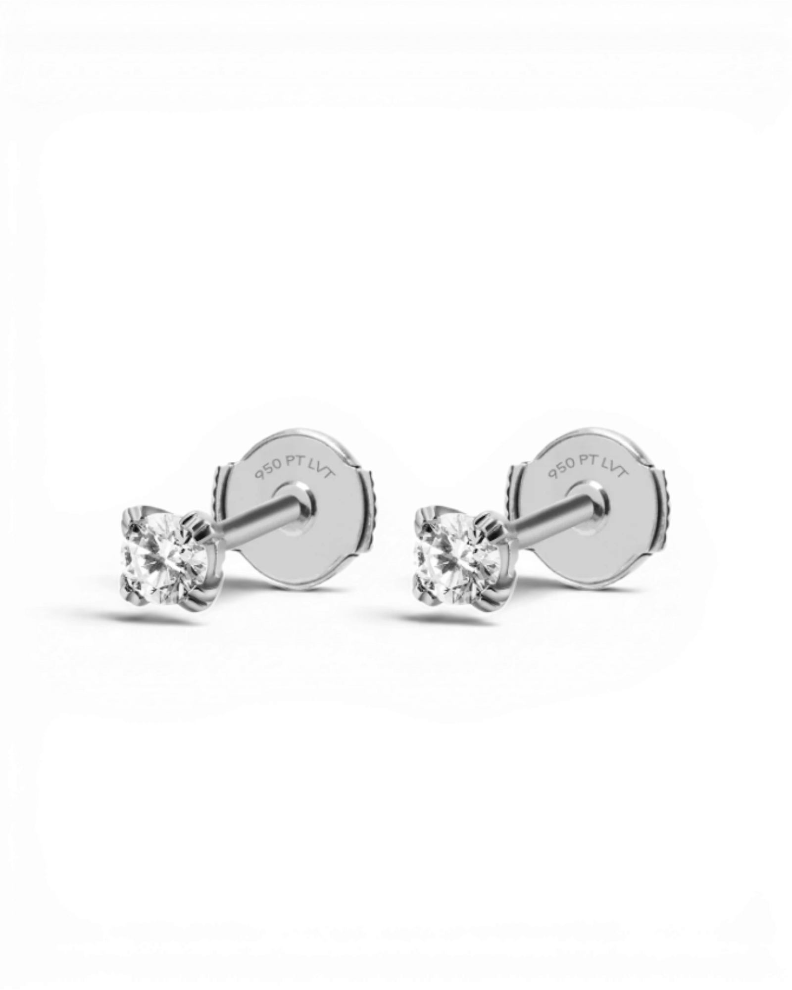 Synergy Diamond Studs Platinum