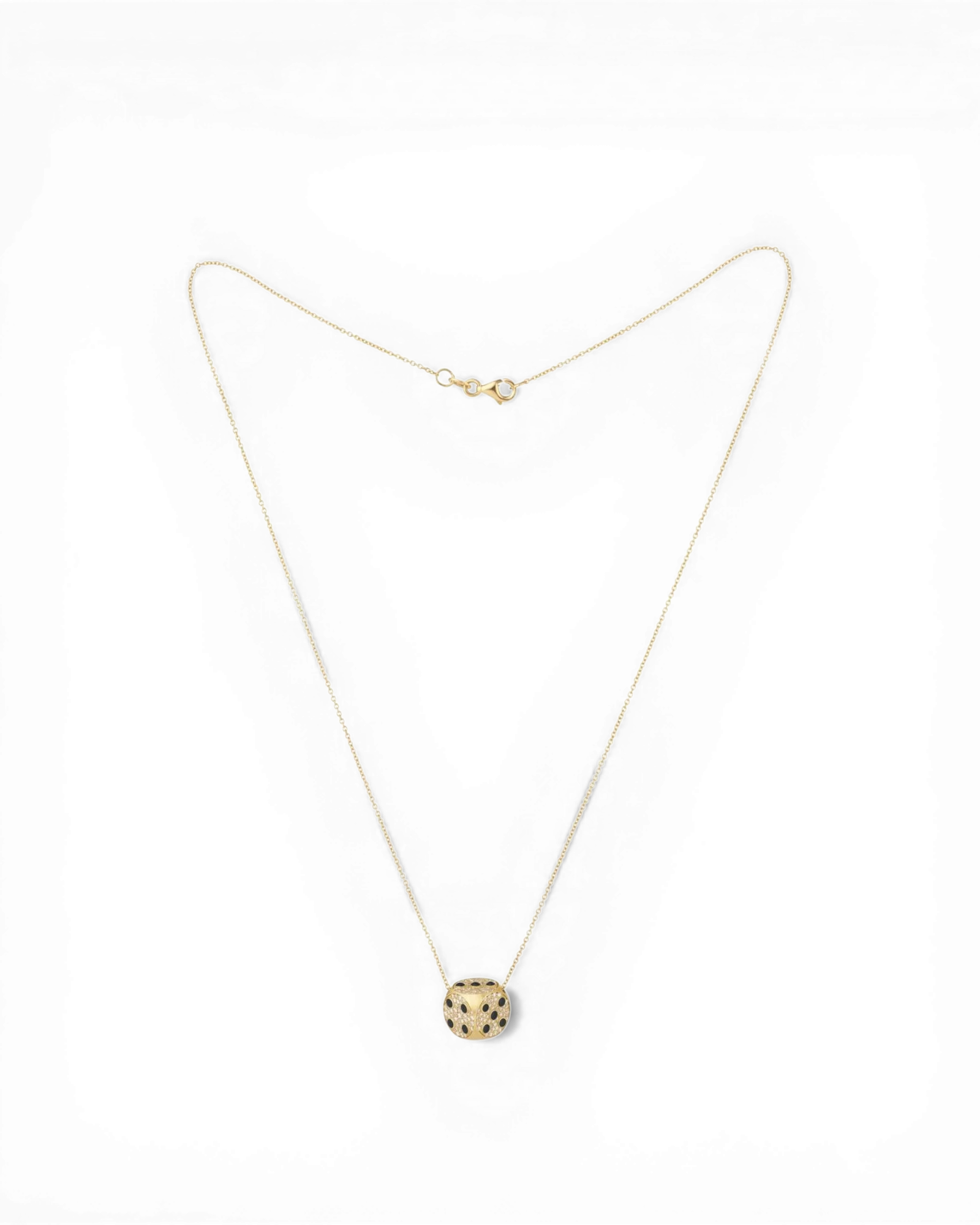 Mini Hazard Chain Yellow Gold