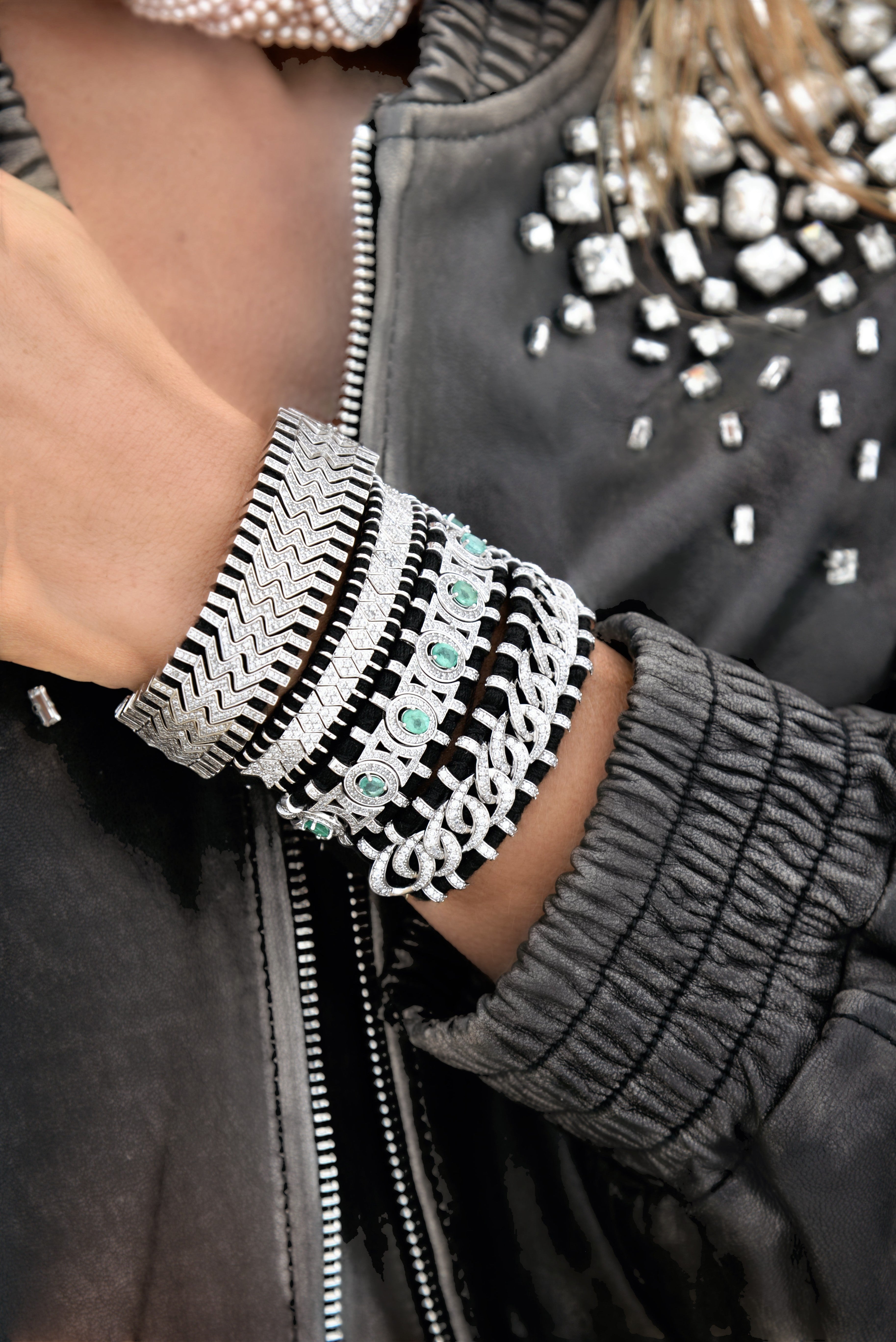 January Black Bracelet