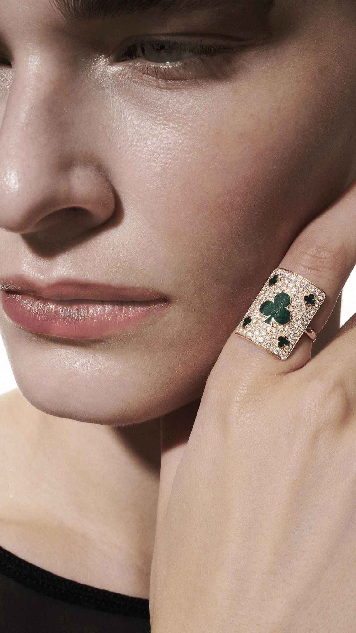 Giant Lucky Harmonie Ring Gelbgold