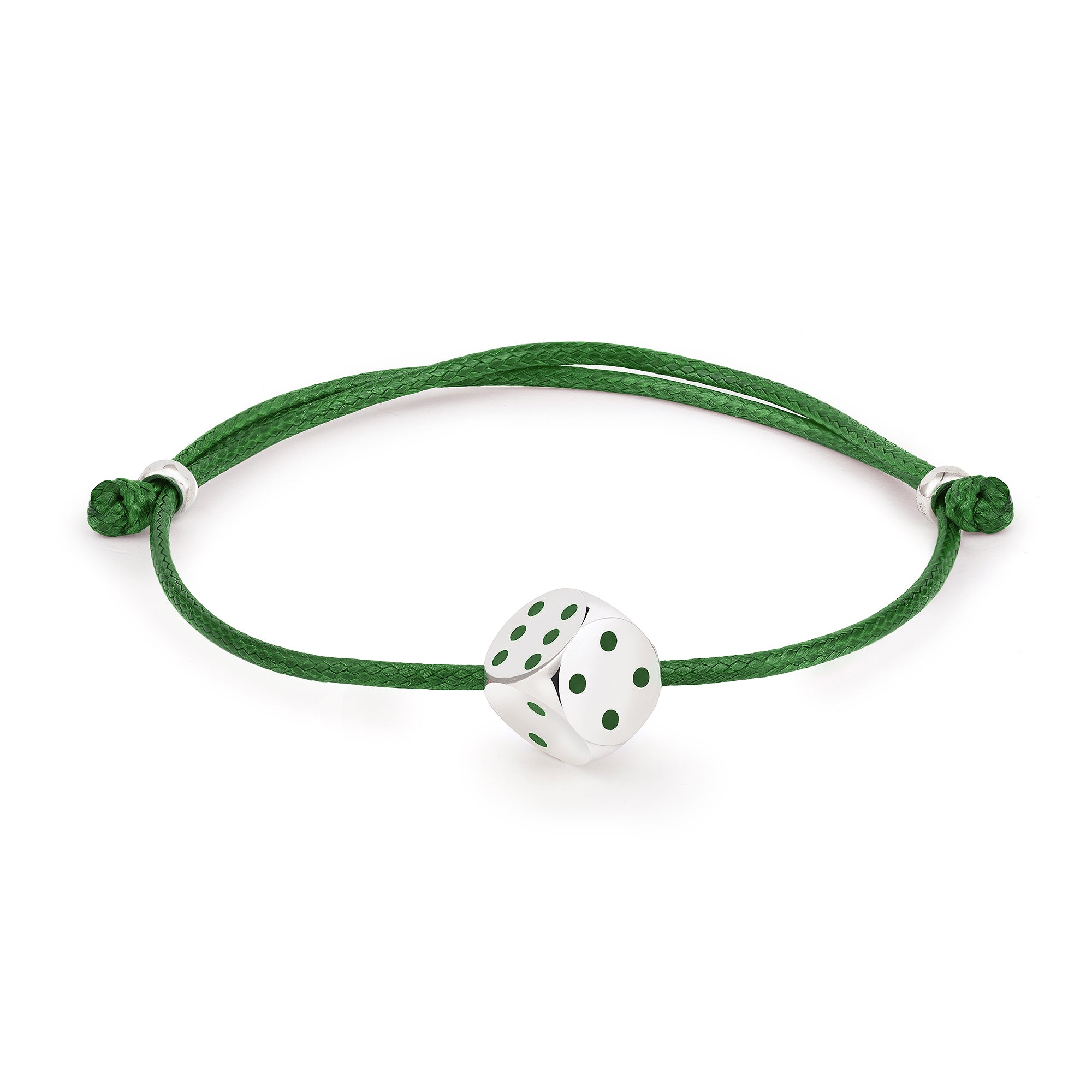 Mini Hazard Silver Diamonds Bracelets