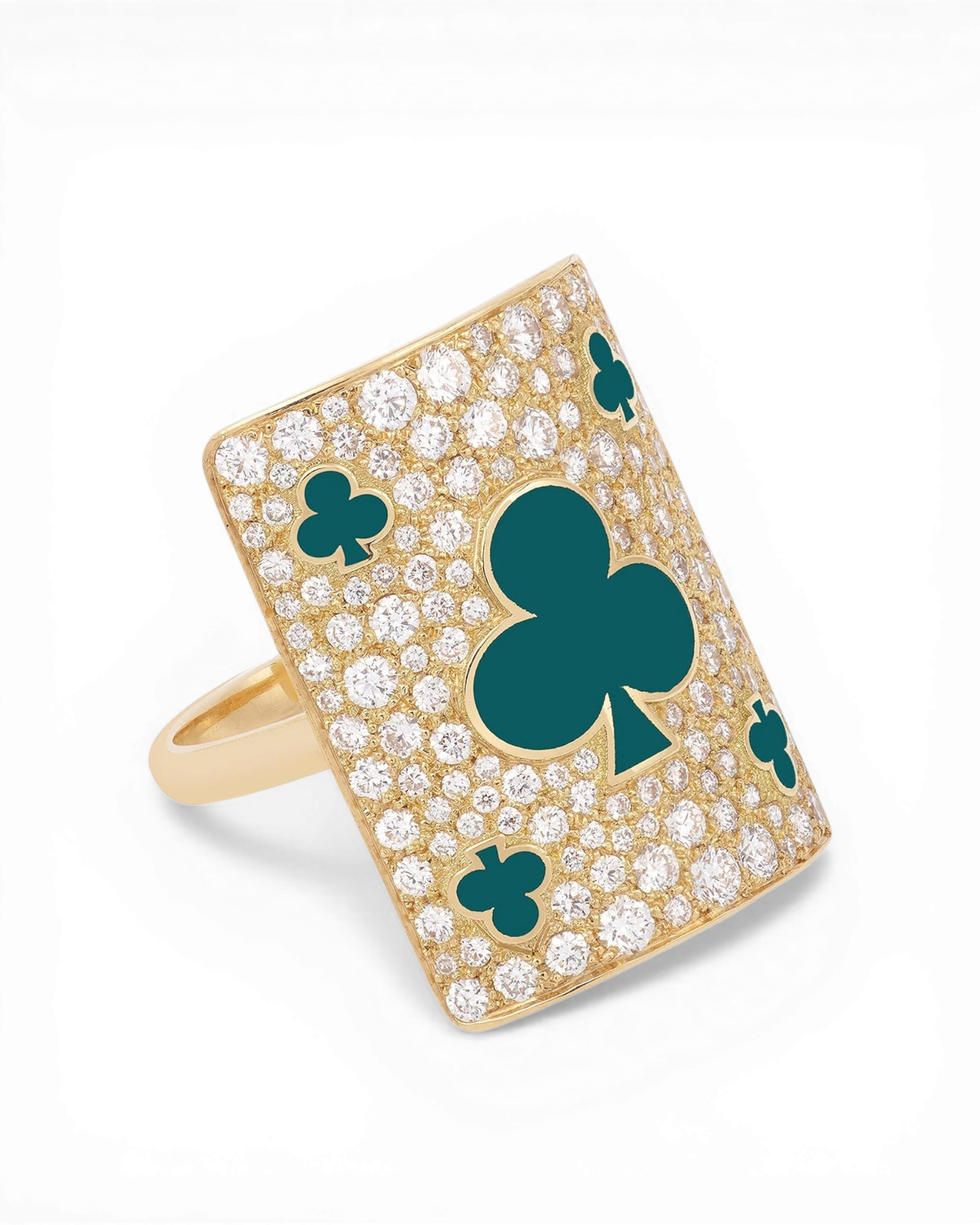 Giant Lucky Harmony Ring Yellow Gold