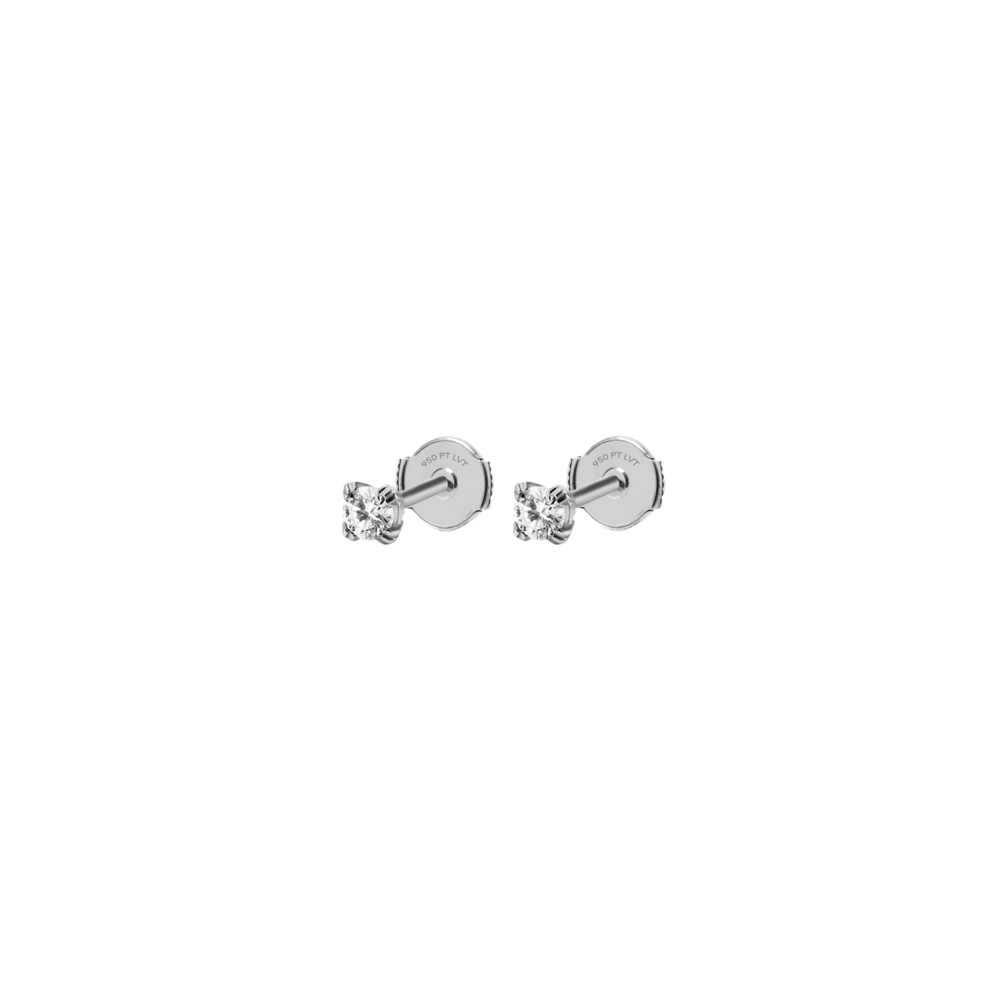 Synergy Diamond Studs Platinum
