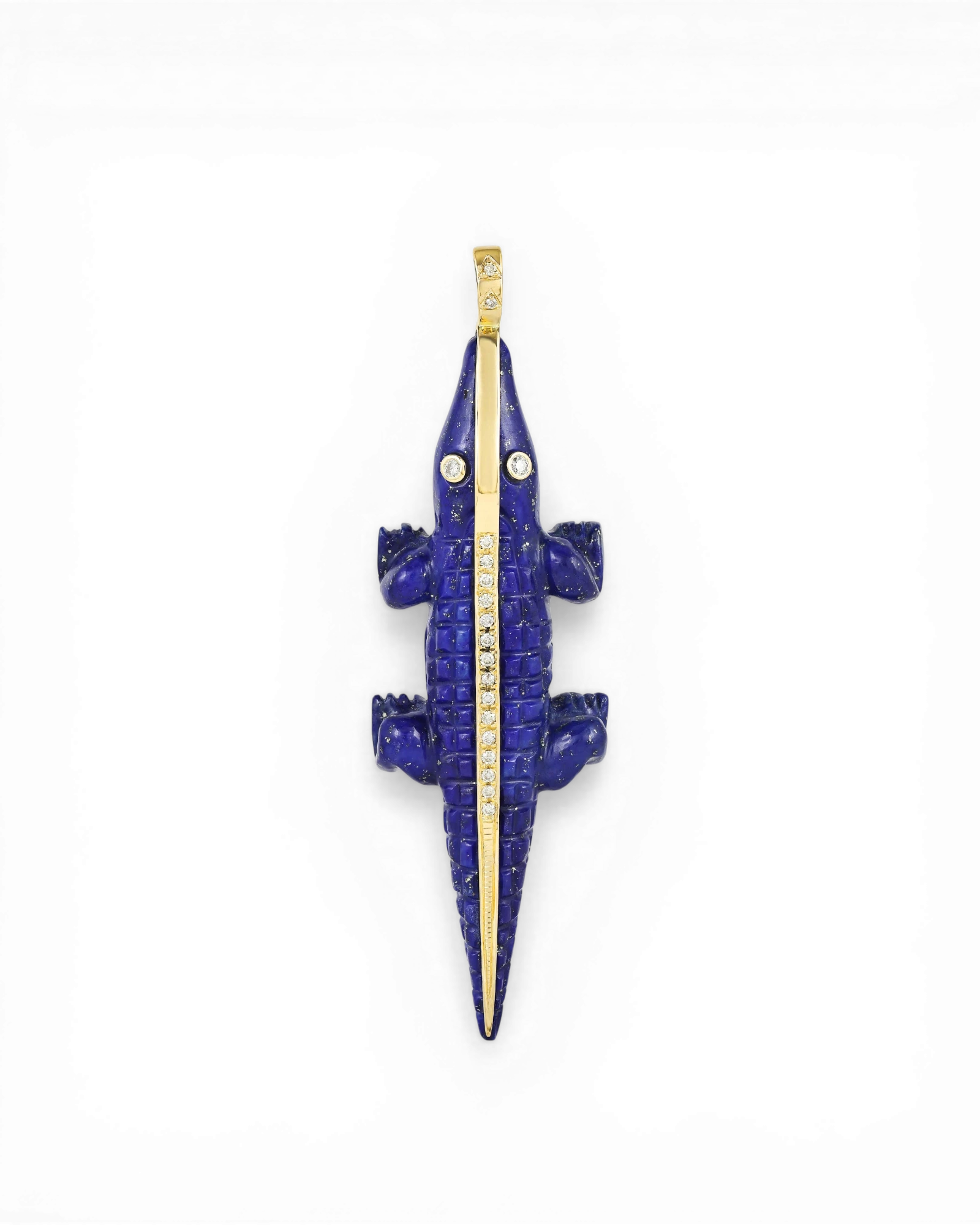 Croco Pendant Lapis