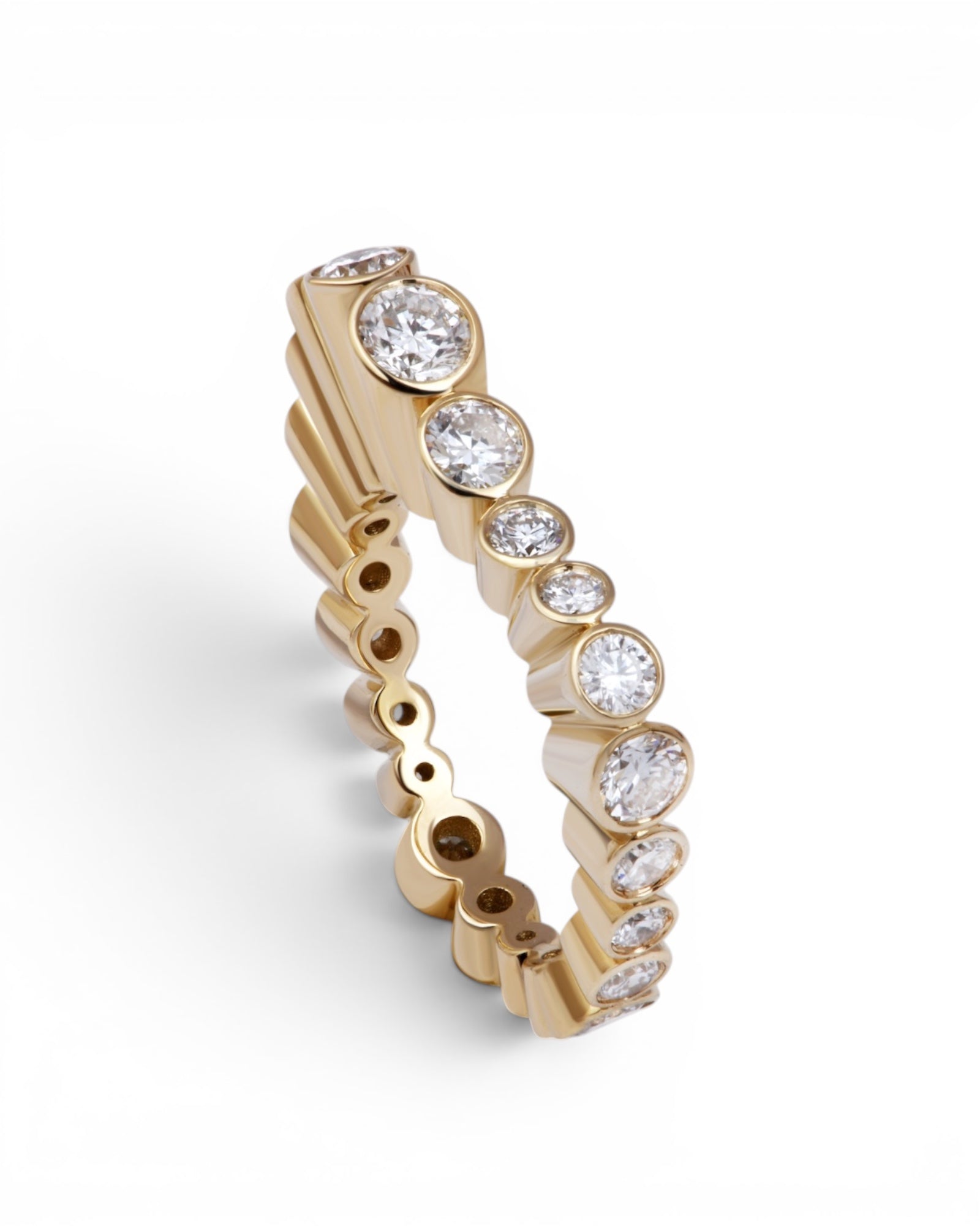 Serti Clos Ring, Large