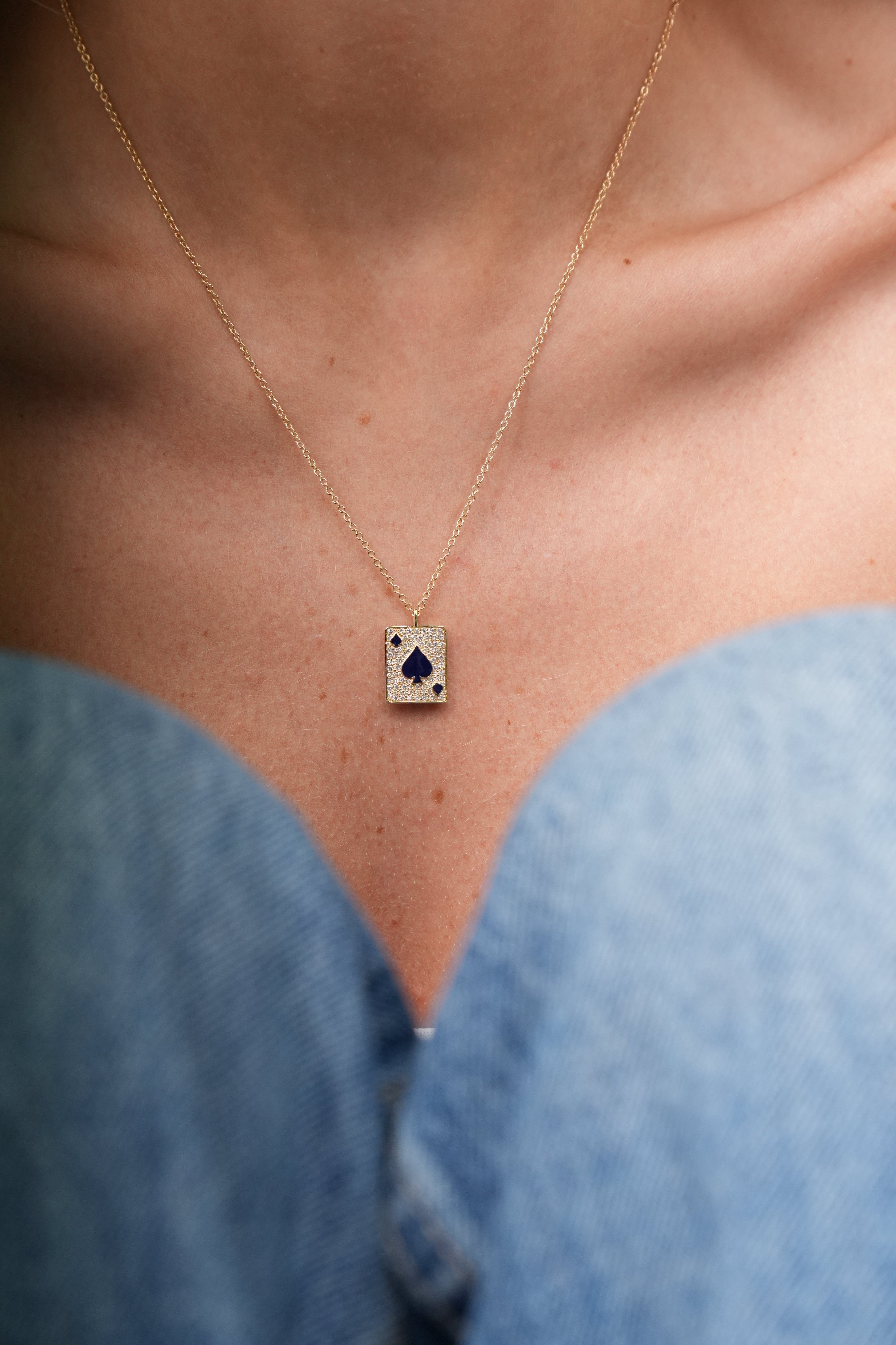 Justice Necklace Yellow Gold