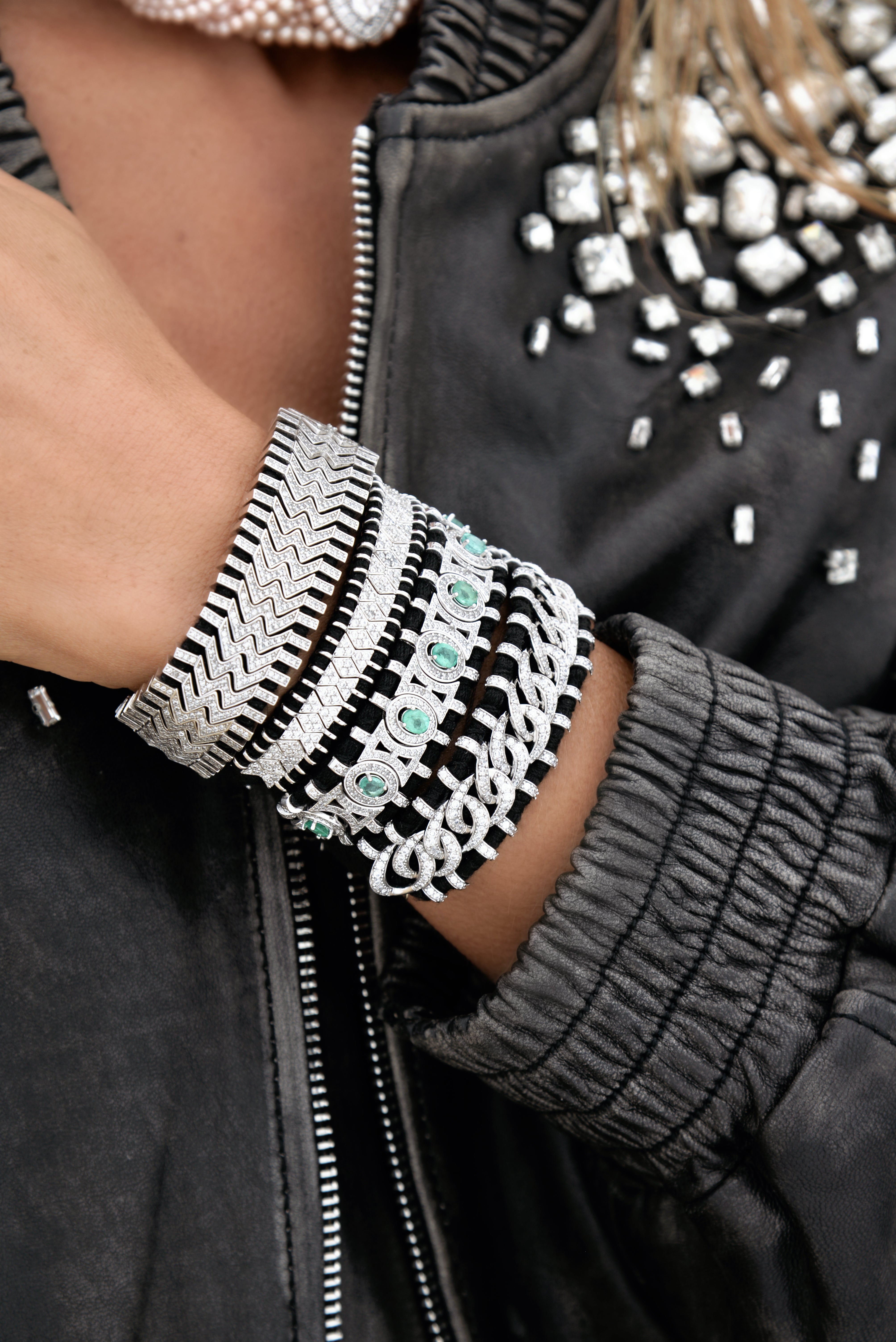 January Black Bracelet