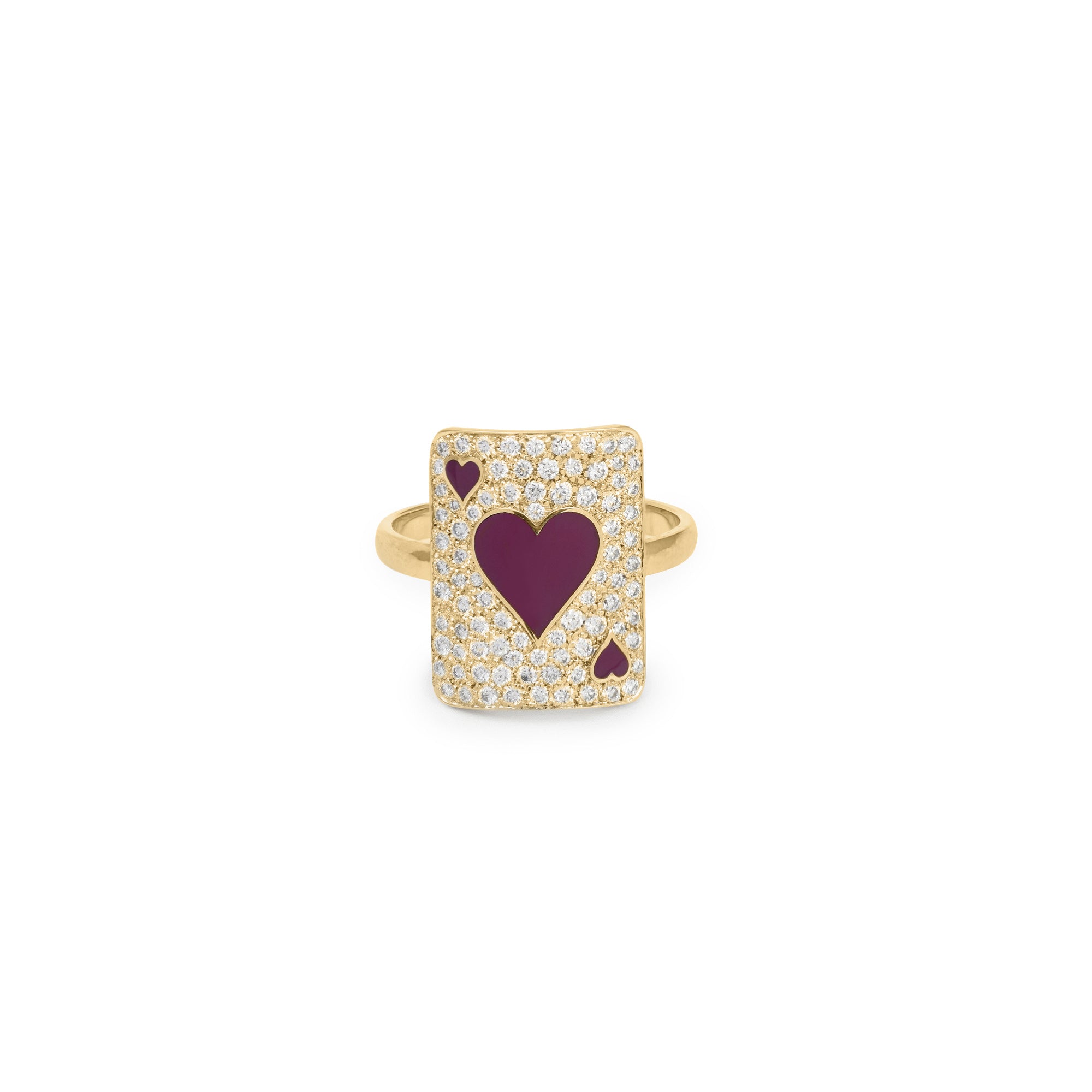 Pinky Lovely Soul Ring Gold