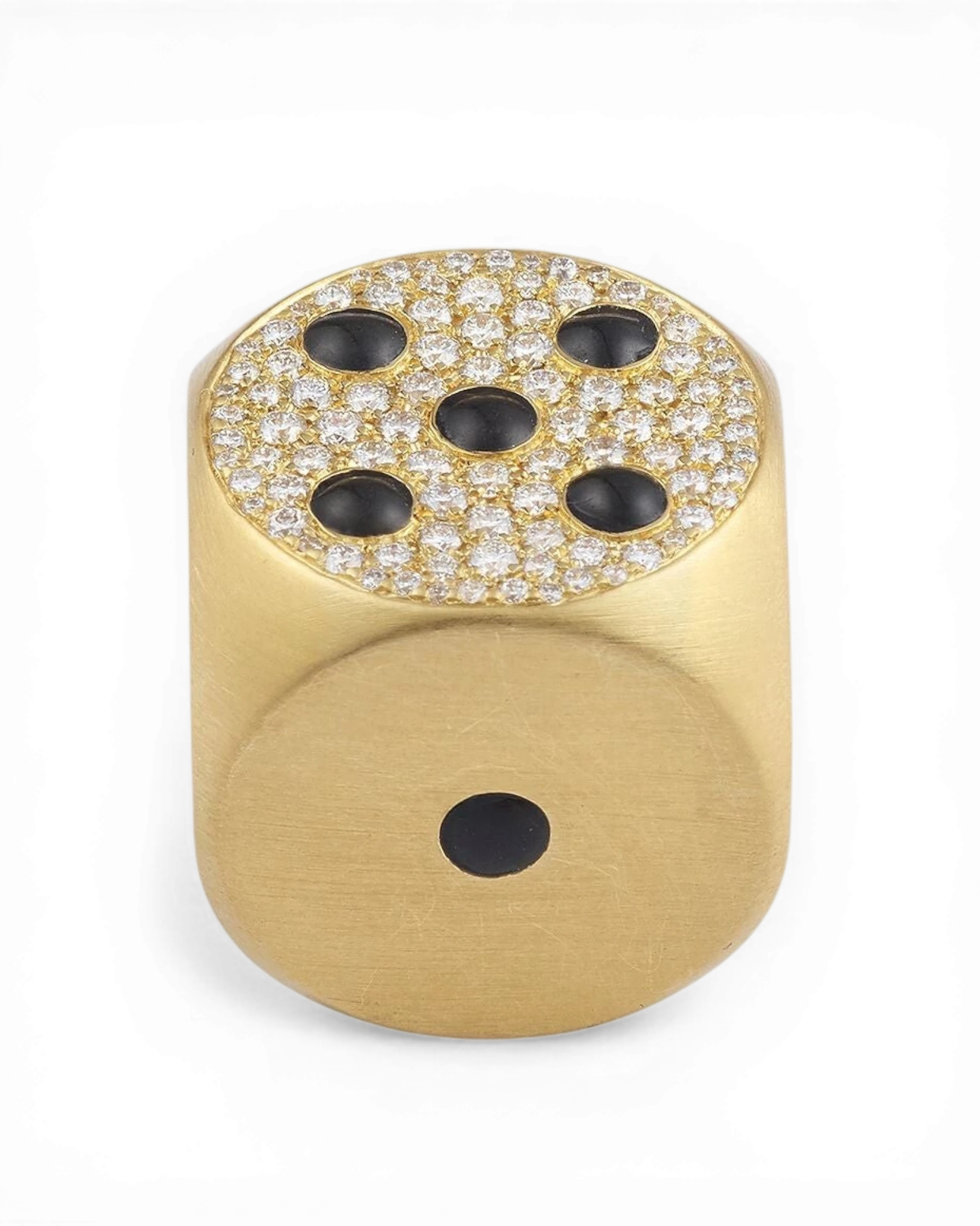 Mini Hasard Ring Yellow Gold