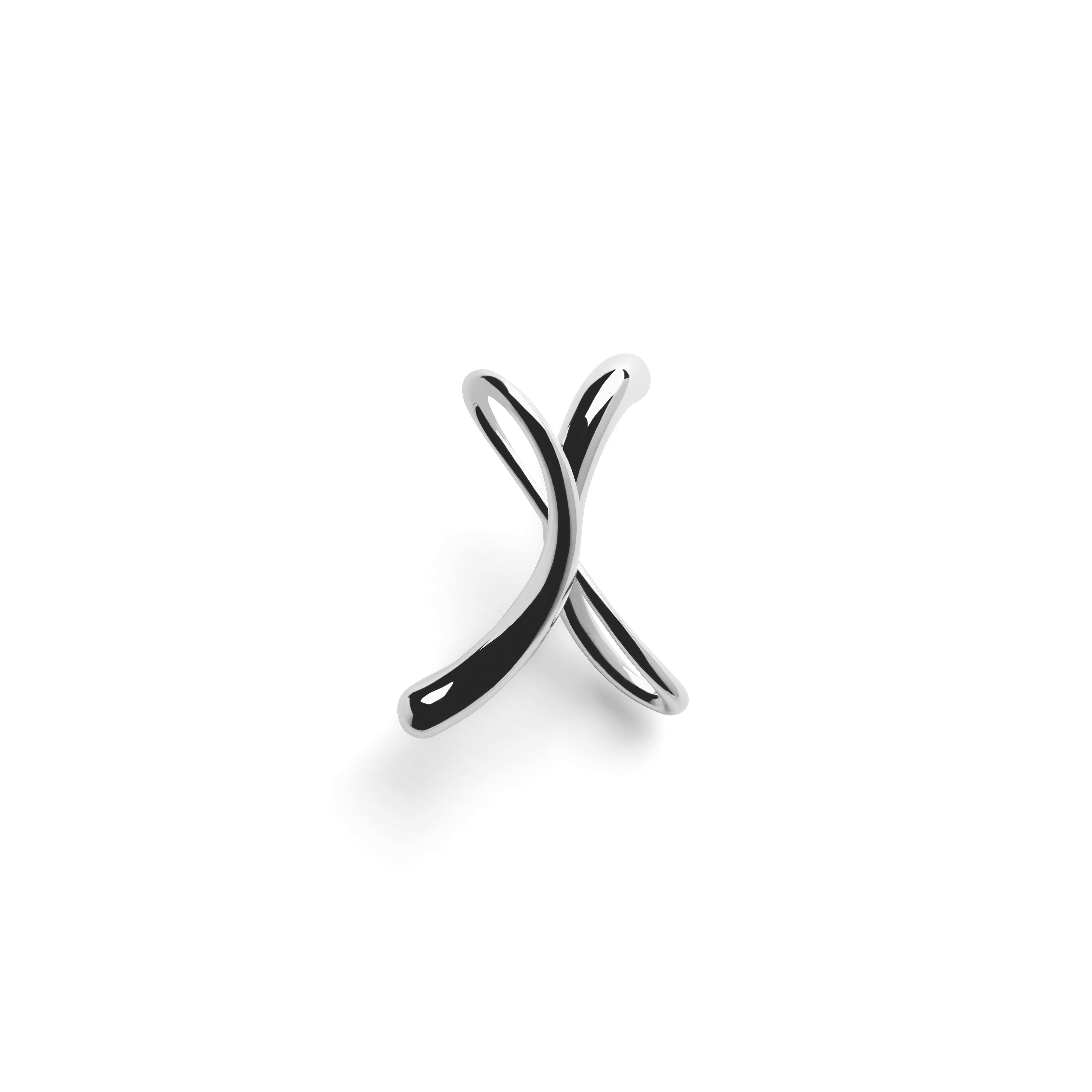 Round Letter Chain Dark Brown