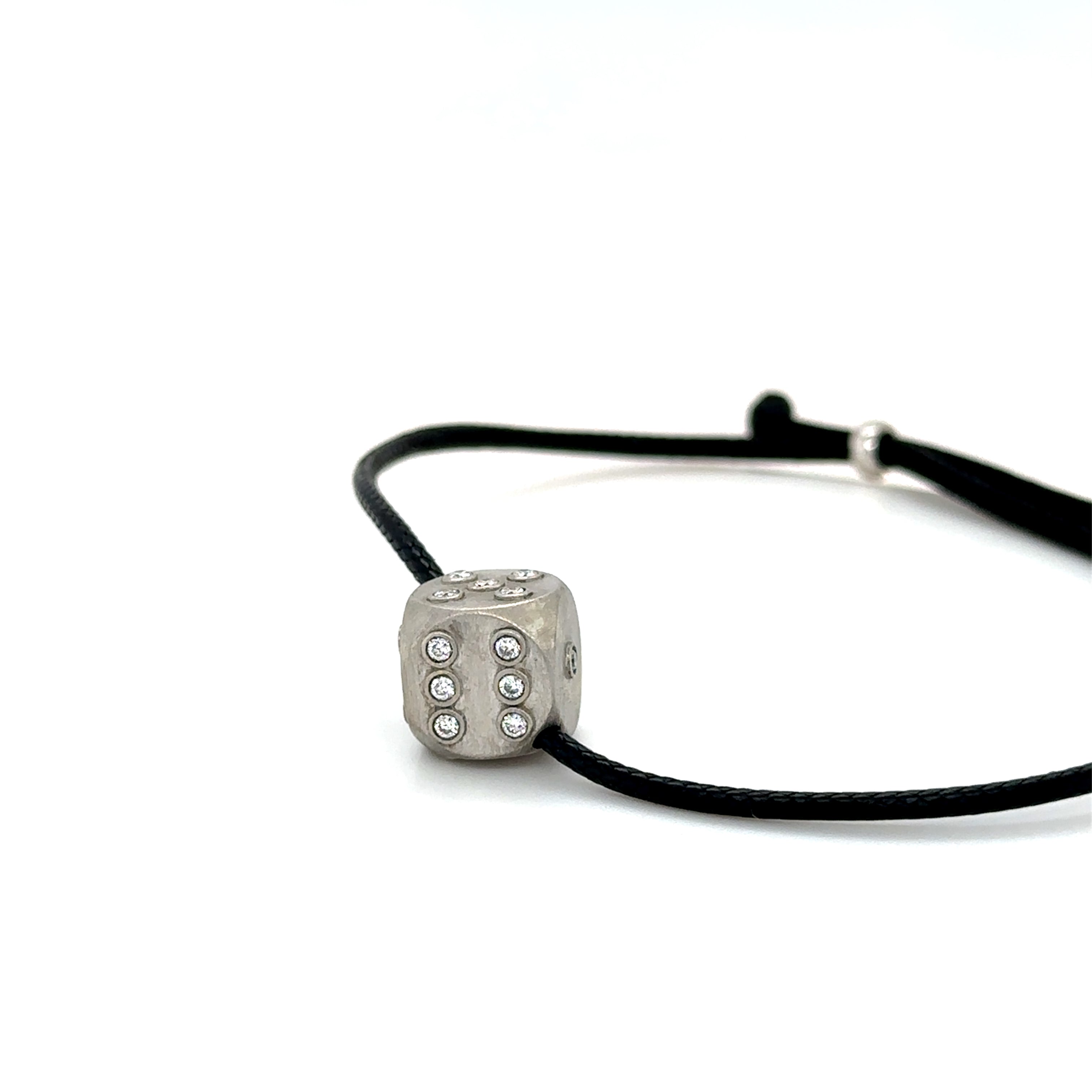 Mini Hazard Silver Diamonds Bracelets