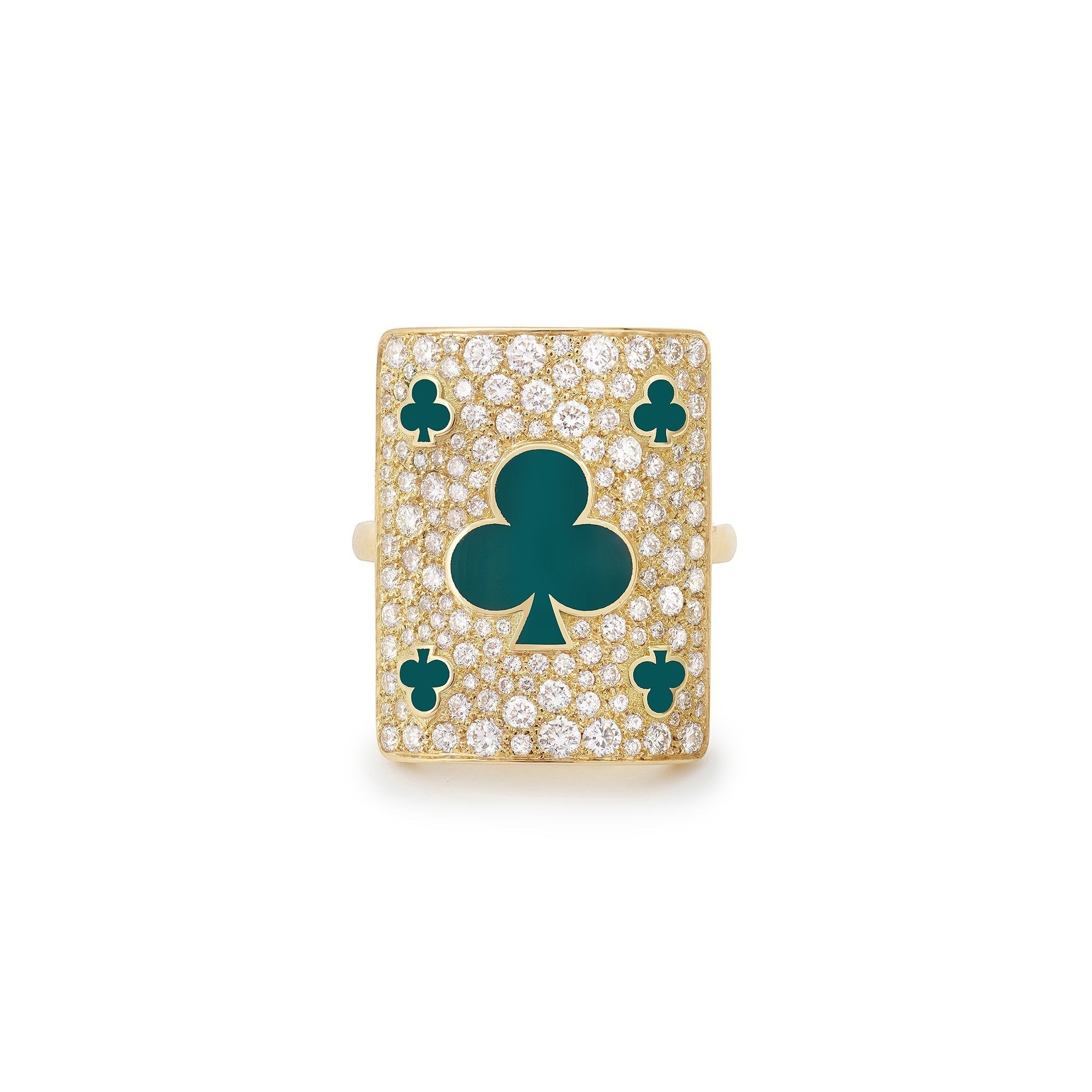 Giant Lucky Harmony Ring Yellow Gold